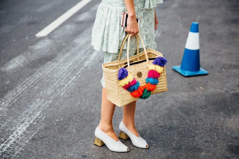 9 Ways to Use Straw Accessories This Spring and Summer- boho straw bag