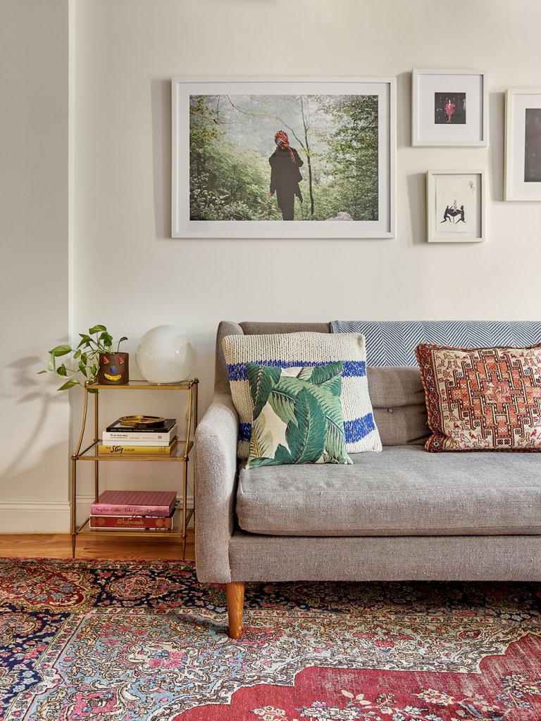 gray sofa
