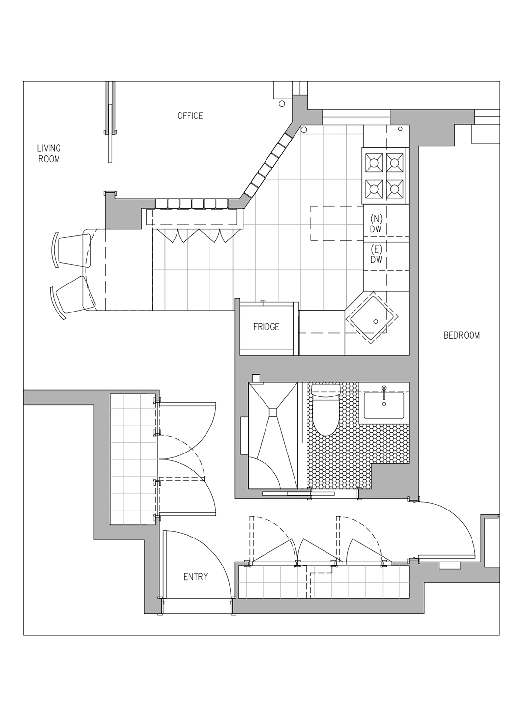 kitchen floorlan